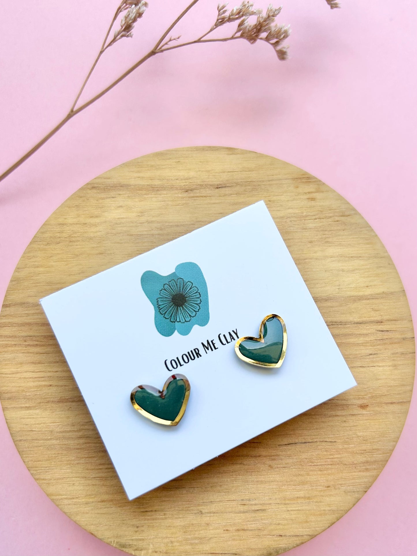 Heart Studs 10