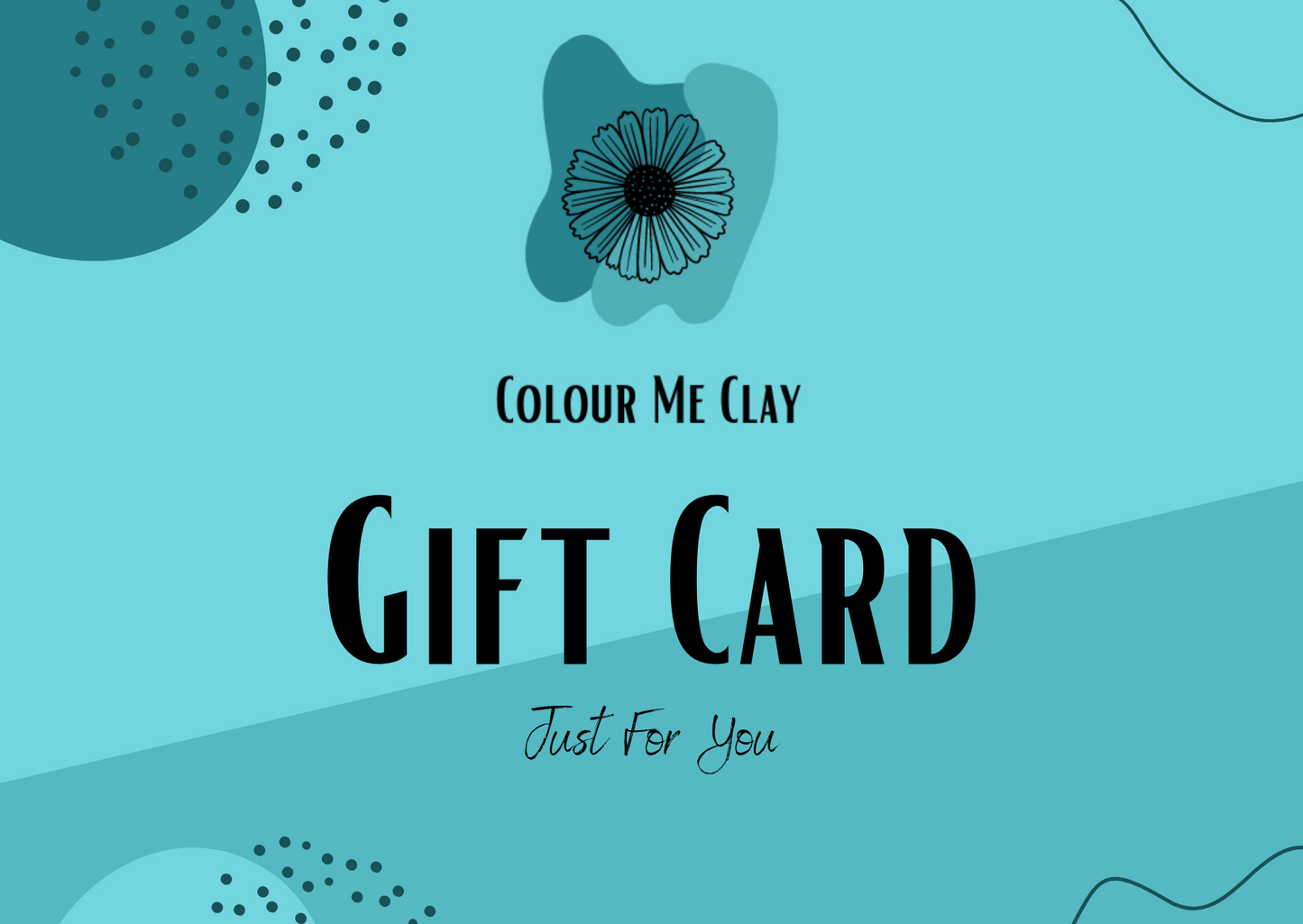 Colour Me Clay Gift Voucher