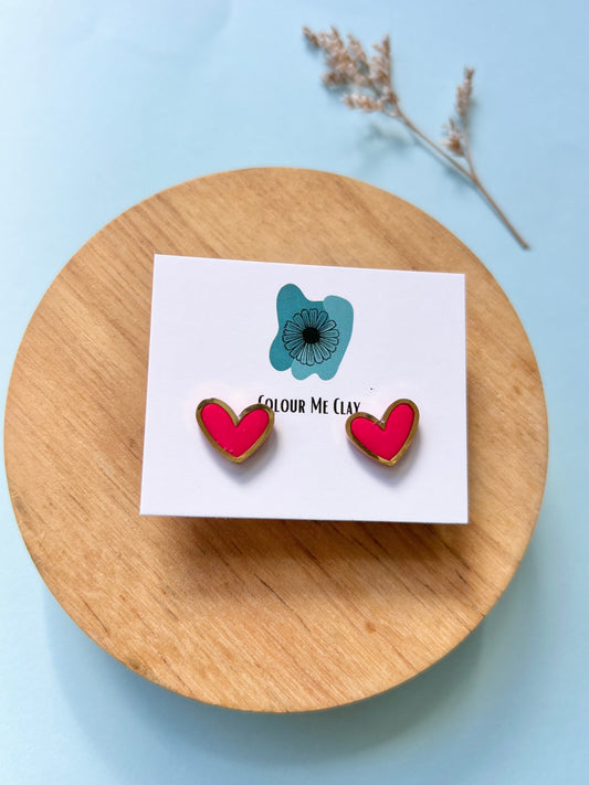 Heart Studs 4