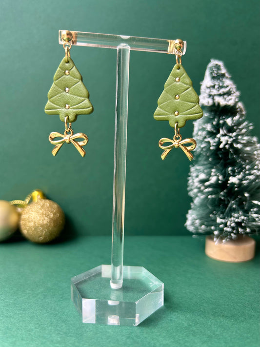 Tied With A Bow (Green/Gold)