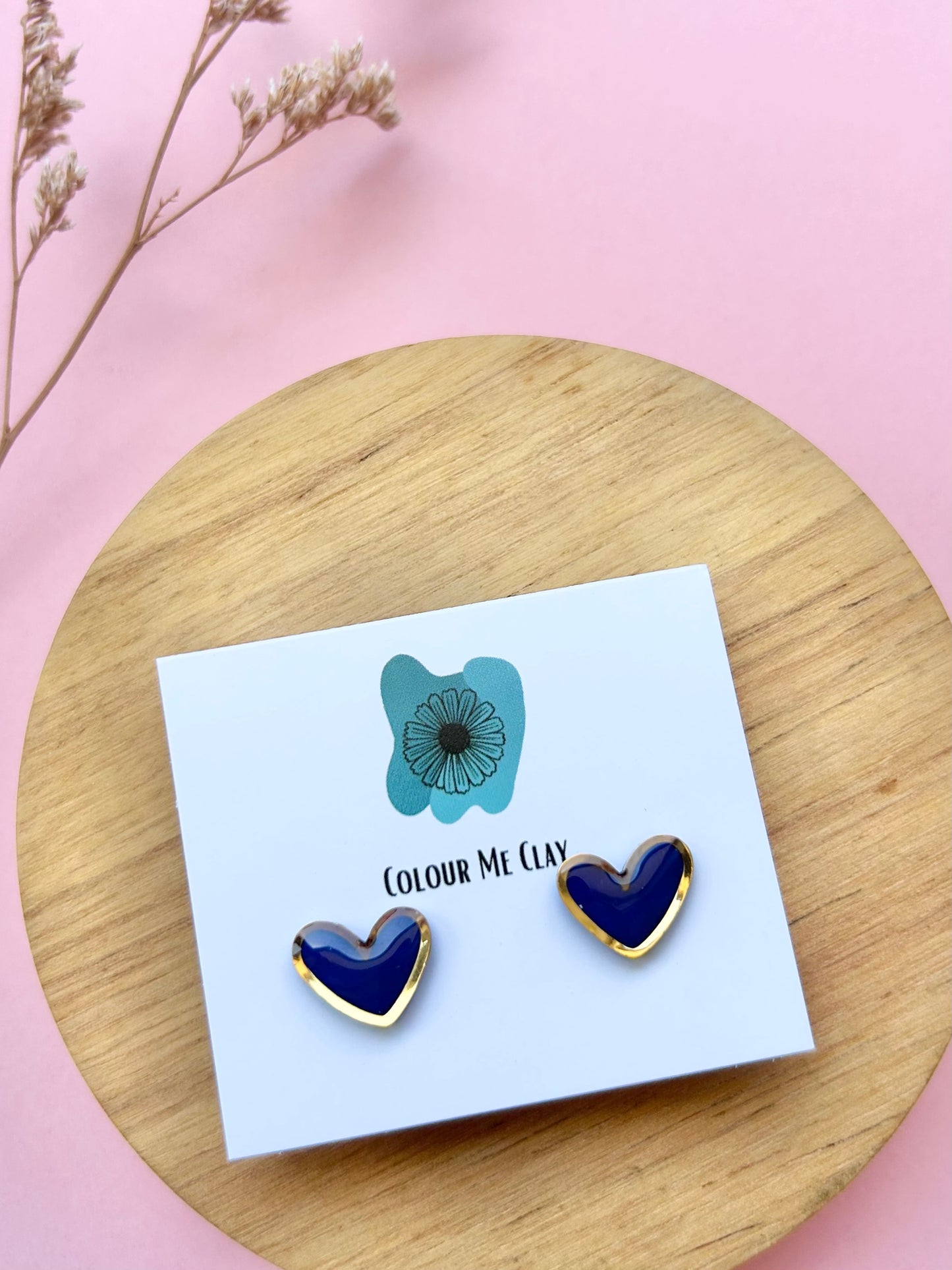 Heart Studs 9