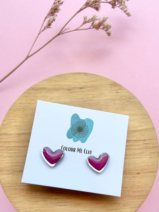 Heart Studs 7