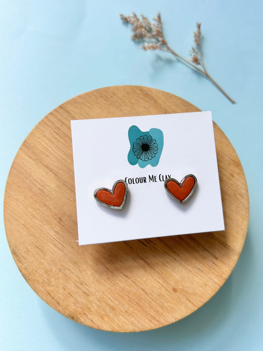 Heart Studs 2