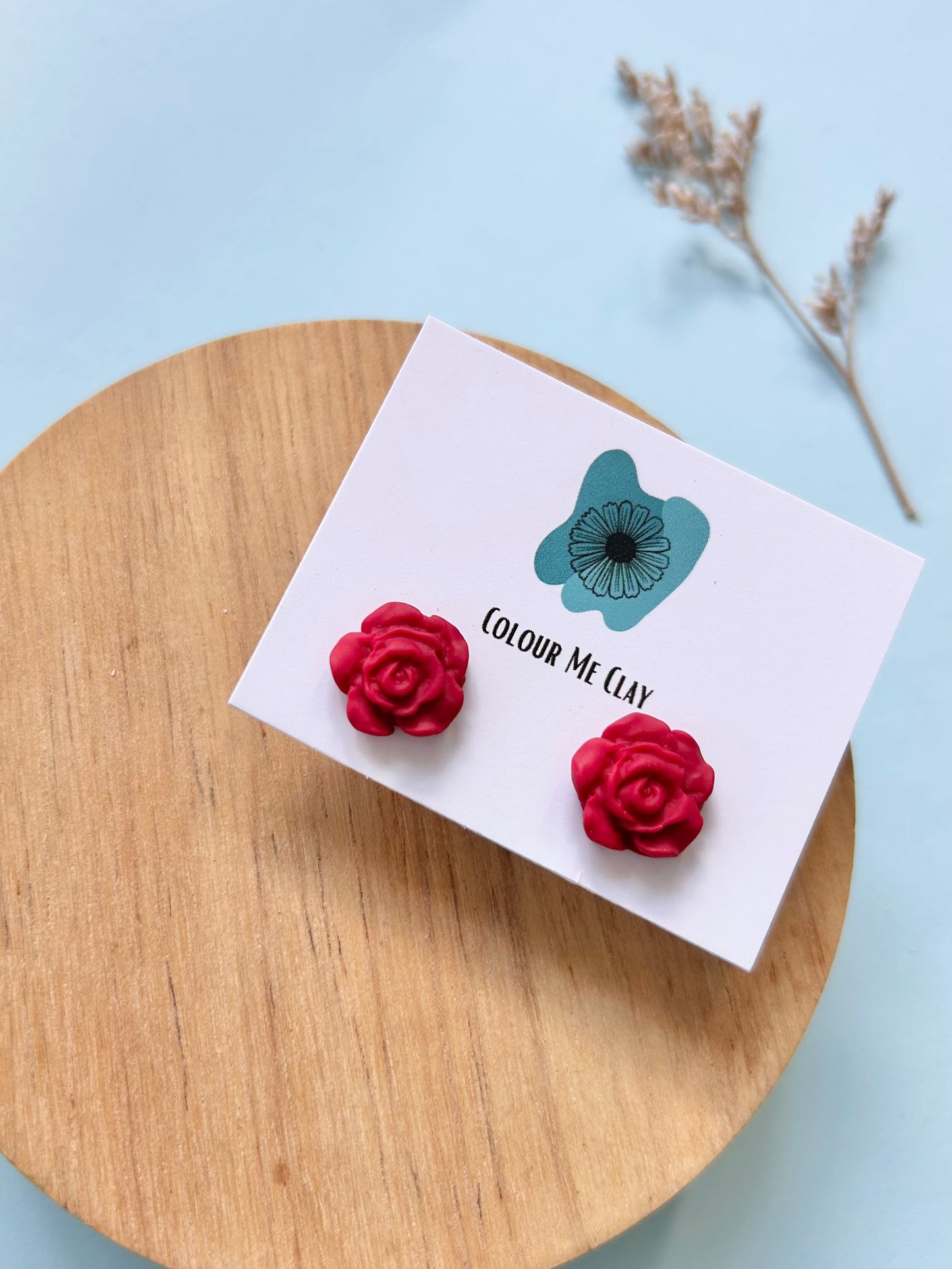 Rose Studs 10