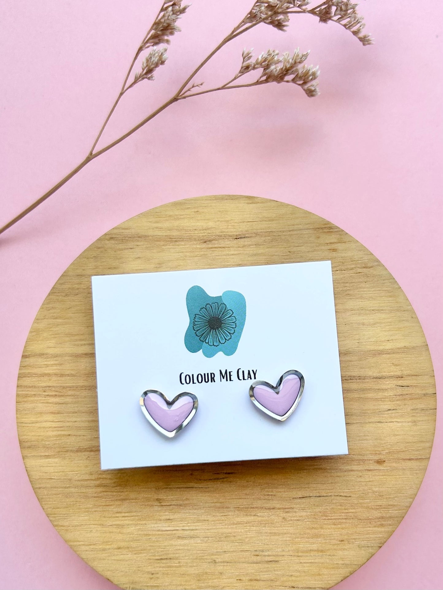 Heart Studs 12